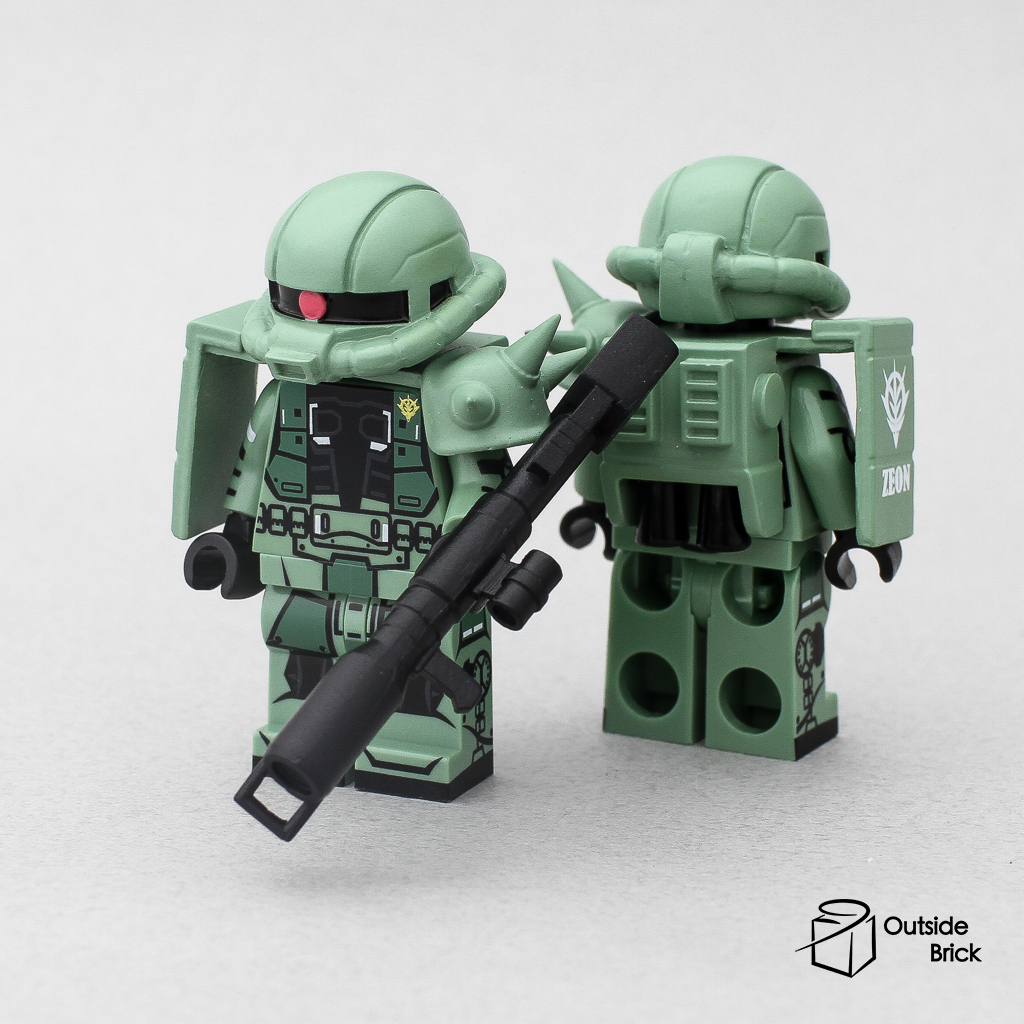 [GENEMinifigs] 薩克戰士 (綠)