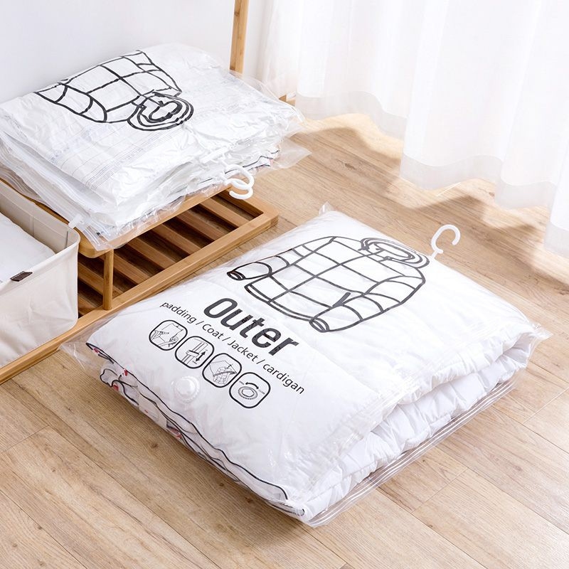 吊掛式真空壓縮收納袋 【換季防塵必備】防塵 防菌  防霉 防蟲  防潮