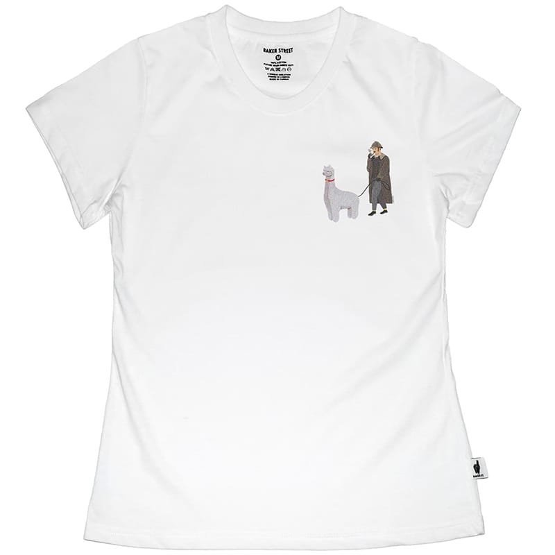 Little Stamp: Walking the Alpaca 女版短袖T恤