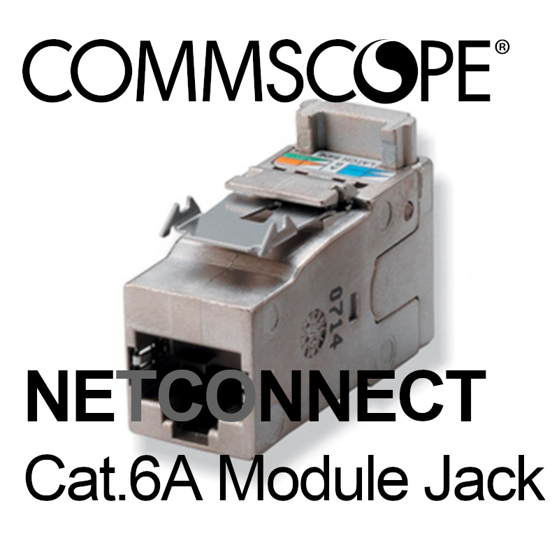 COMMSCOPE Cat.6A SL Shielded Modular Jack