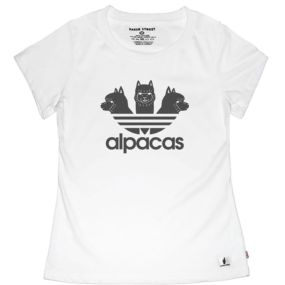 Alpacas Black 女版短T