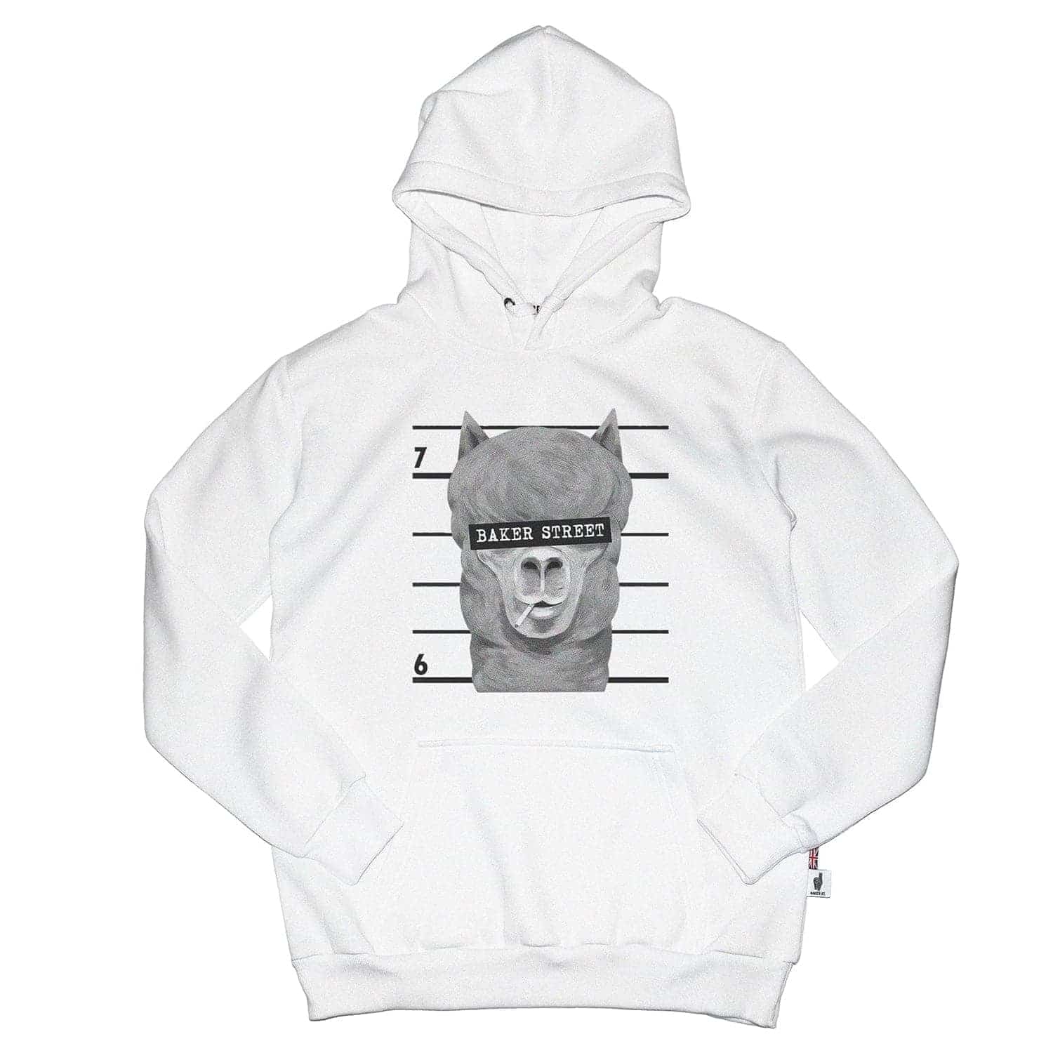 No Good Alpaca 監獄羊駝 高磅數長袖帽T