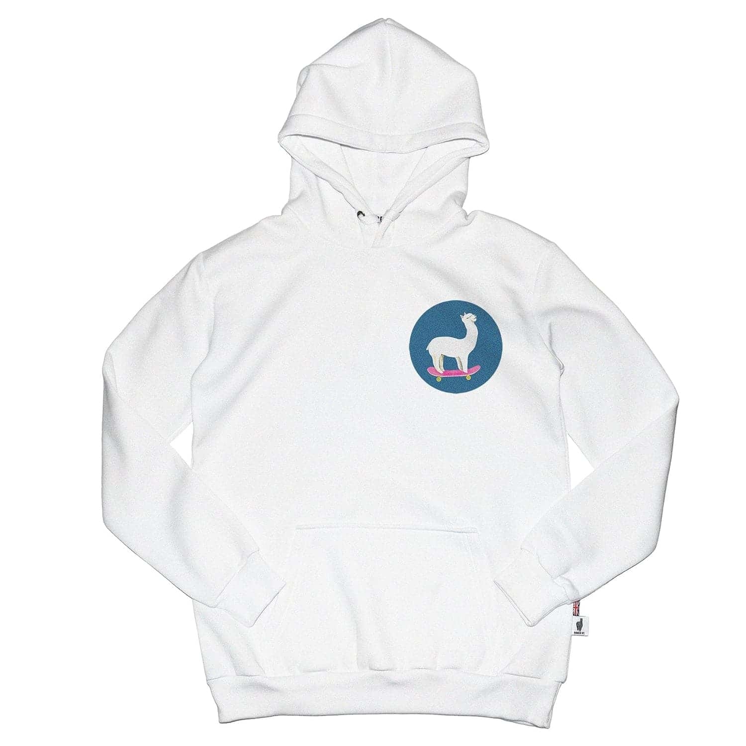 Little Stamp: Sk8er Alpaca 滑板羊駝 高磅數長袖帽T