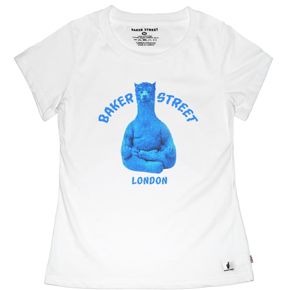 Meditating Alpaca 阿密駝佛A 女版短袖T恤