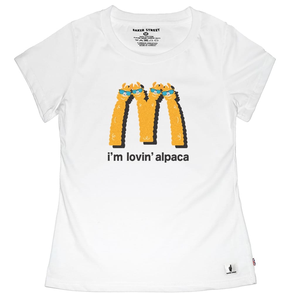 I'm Lovin' Alpaca 麥當駝 女版短T