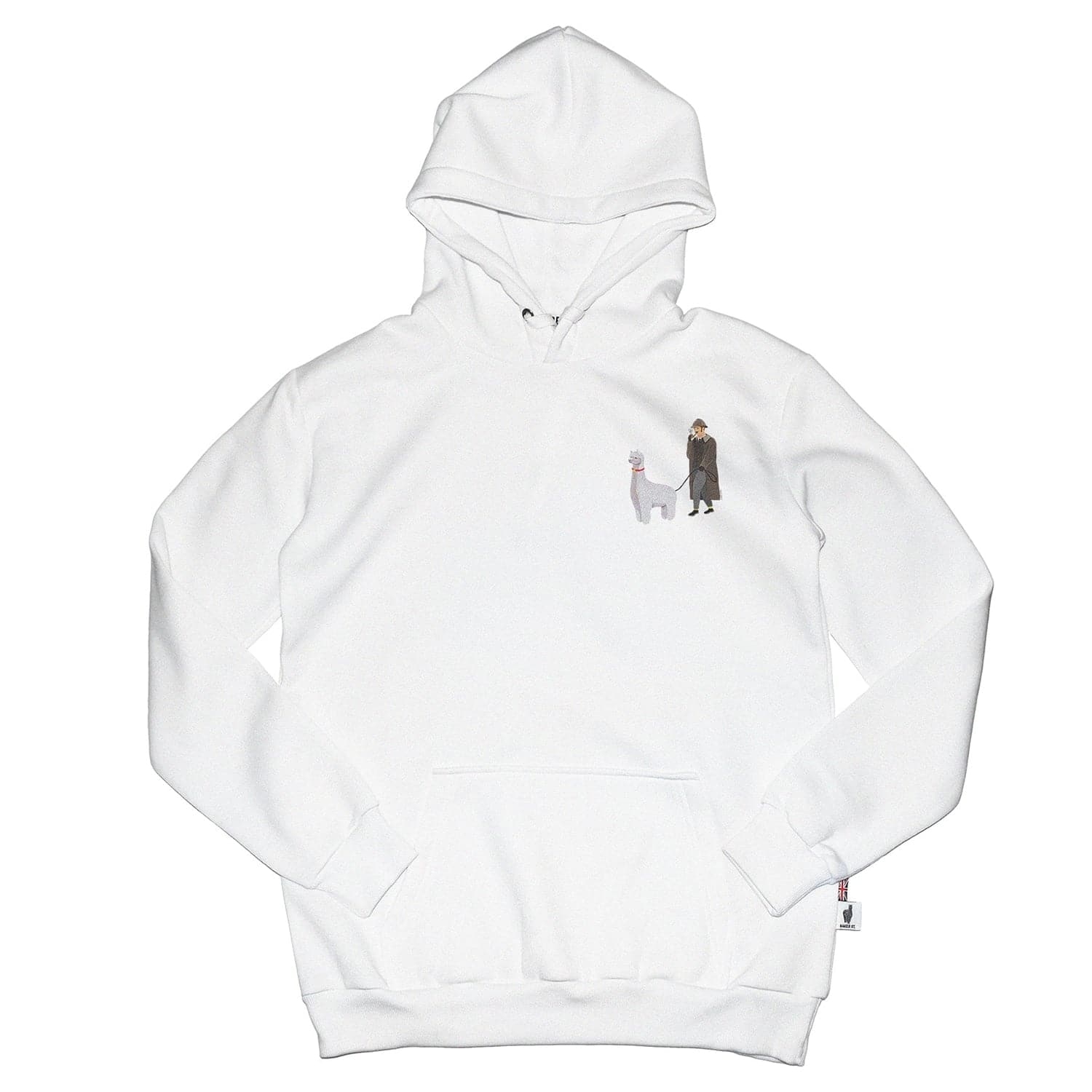 Little Stamp: Walking the Alpaca 高磅數長袖帽T