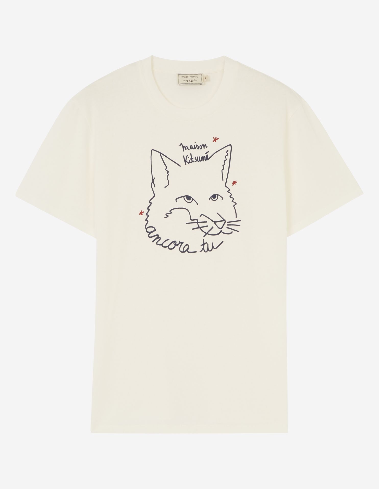 maison kitsune ancora tu sweatshirt