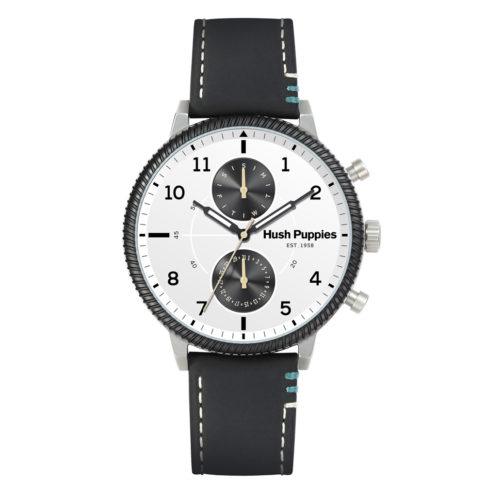 Signature 軍風雙眼腕錶