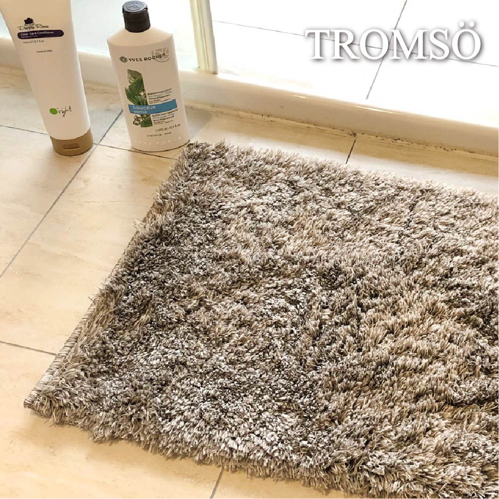 巴黎毛呢色凱薩吸水小地墊-咖 