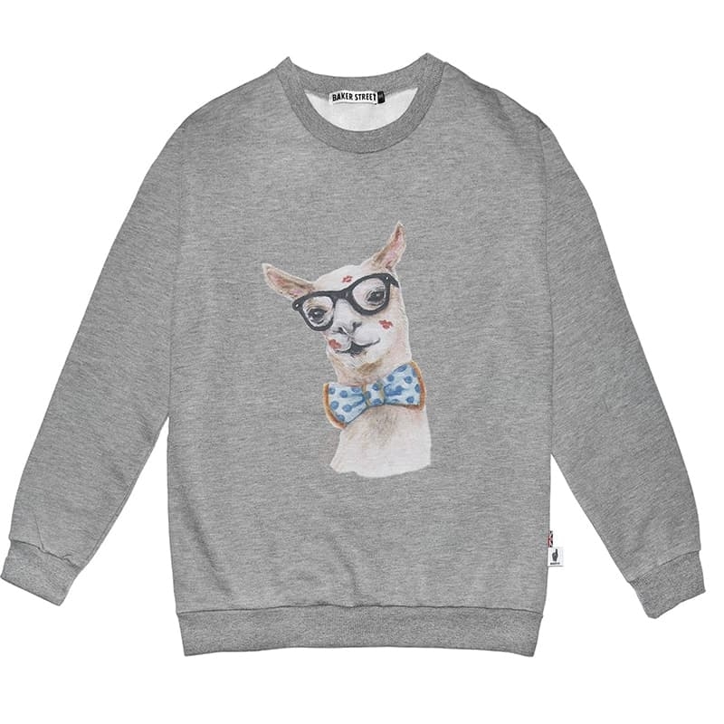 Kissy Alpaca 高磅數長袖圓T