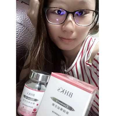行政助理 RURU：吃了一個月BHK's蔓越莓益生菌改善許多，妹妹不再覺得悶熱，反而覺得清爽