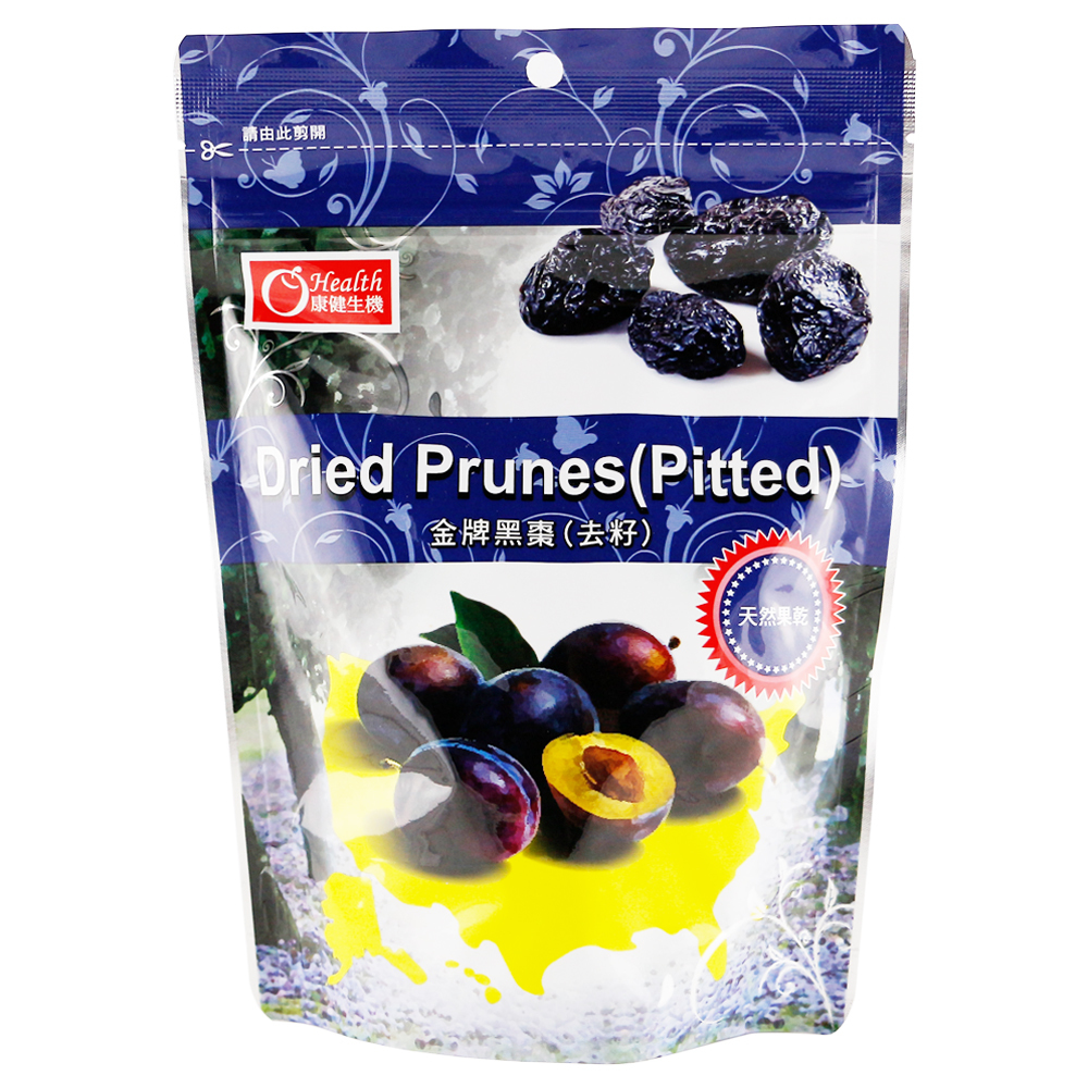 康健生機-金牌去籽黑棗 300g/袋(買一送一)