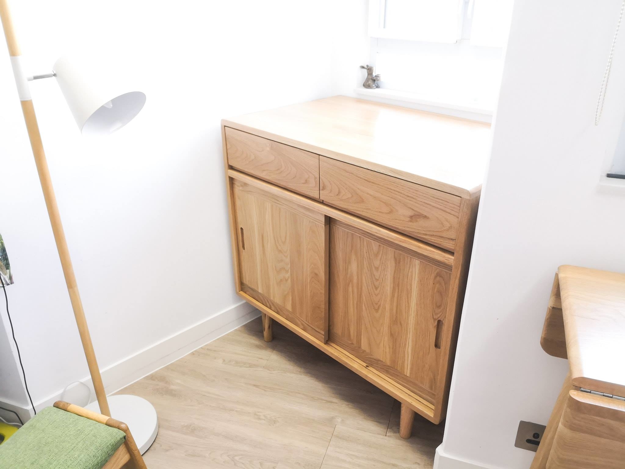 美國白橡木胡桃木櫻桃木原木實木傢俬