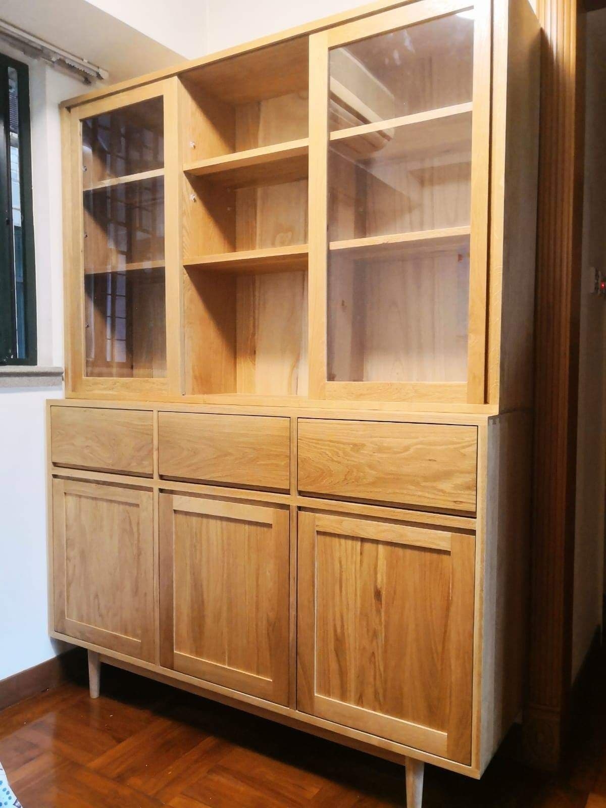 美國白橡木胡桃木櫻桃木原木實木傢俬