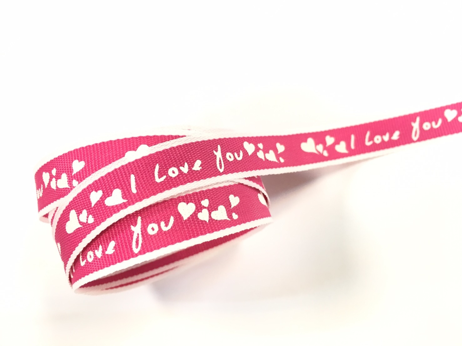 I LOVE U愛心/厚磅羅紋