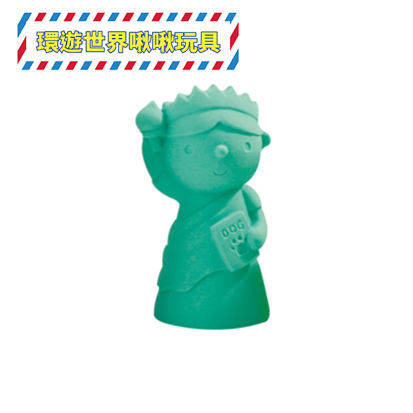 日本TK Tarky - 環遊世界 小型犬用 啃咬 啾啾玩具(美國自由女神)