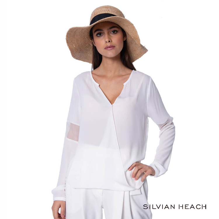 【silvian-heach】露背開襟襯衫