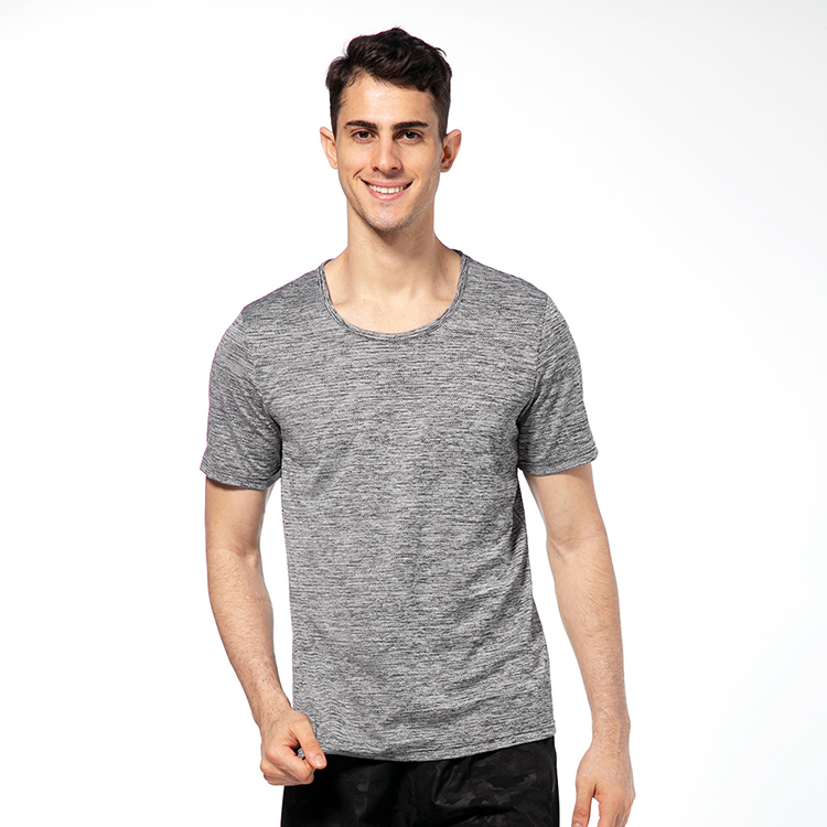 【HENIS】 陽離子科技網眼圓領短T