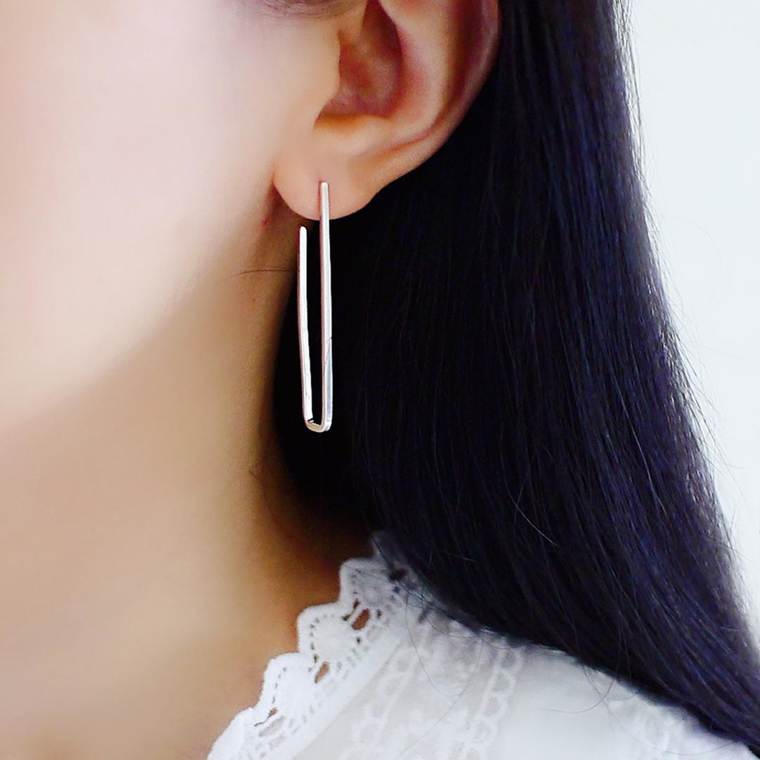 高雅舞姿純銀耳環/SE769