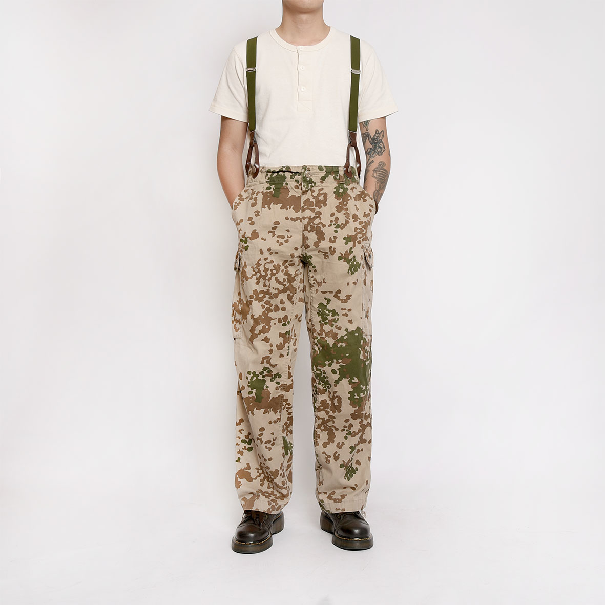德軍公發沙漠斑點迷彩褲