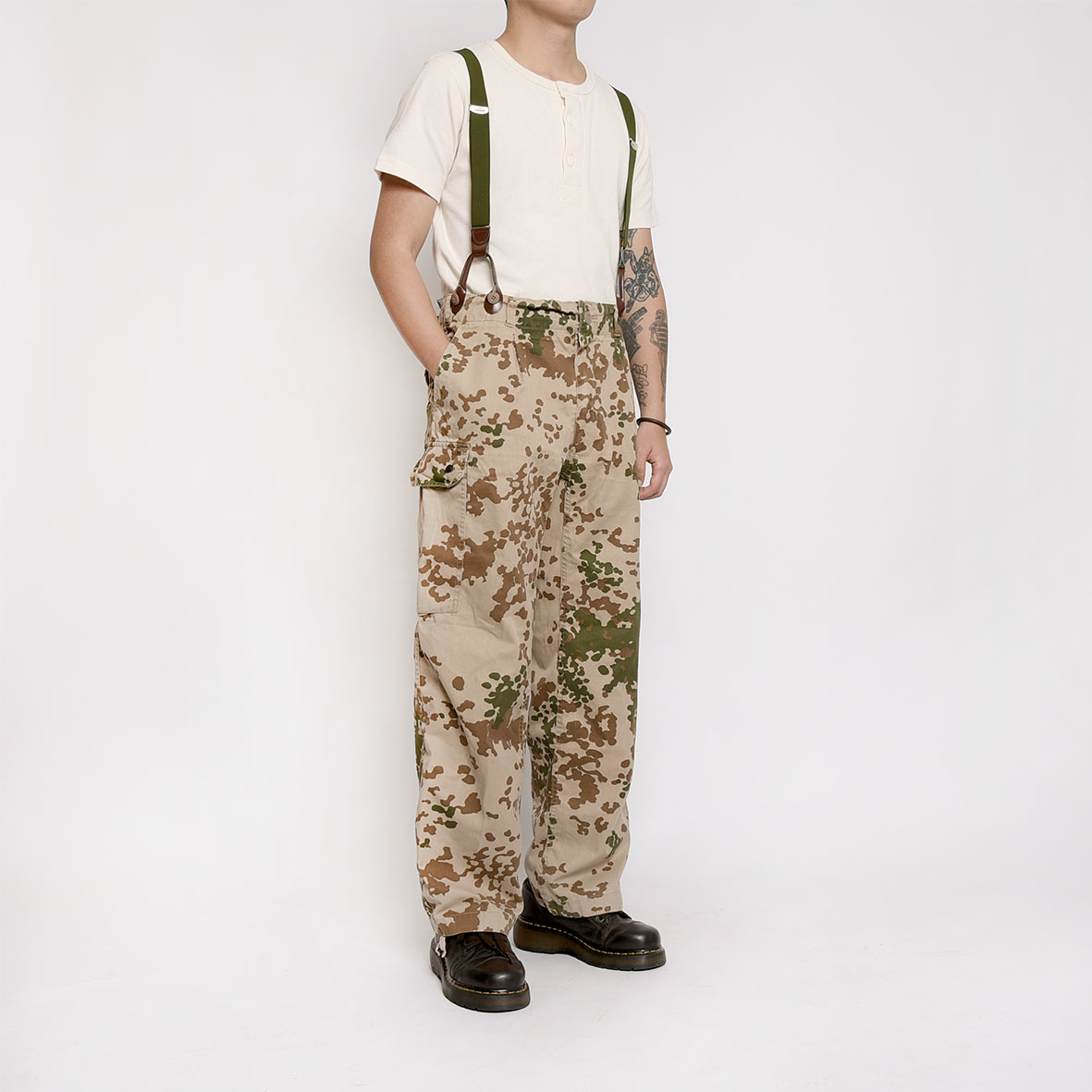 德軍公發沙漠斑點迷彩褲