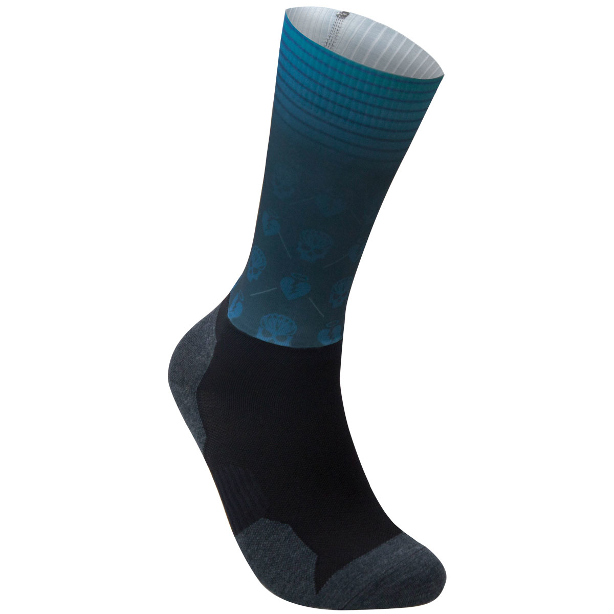 運動空力襪 Happy Sam 藍