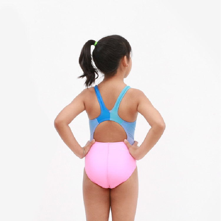 MAR-19053WJ 小女競賽型泳裝 - 漂流