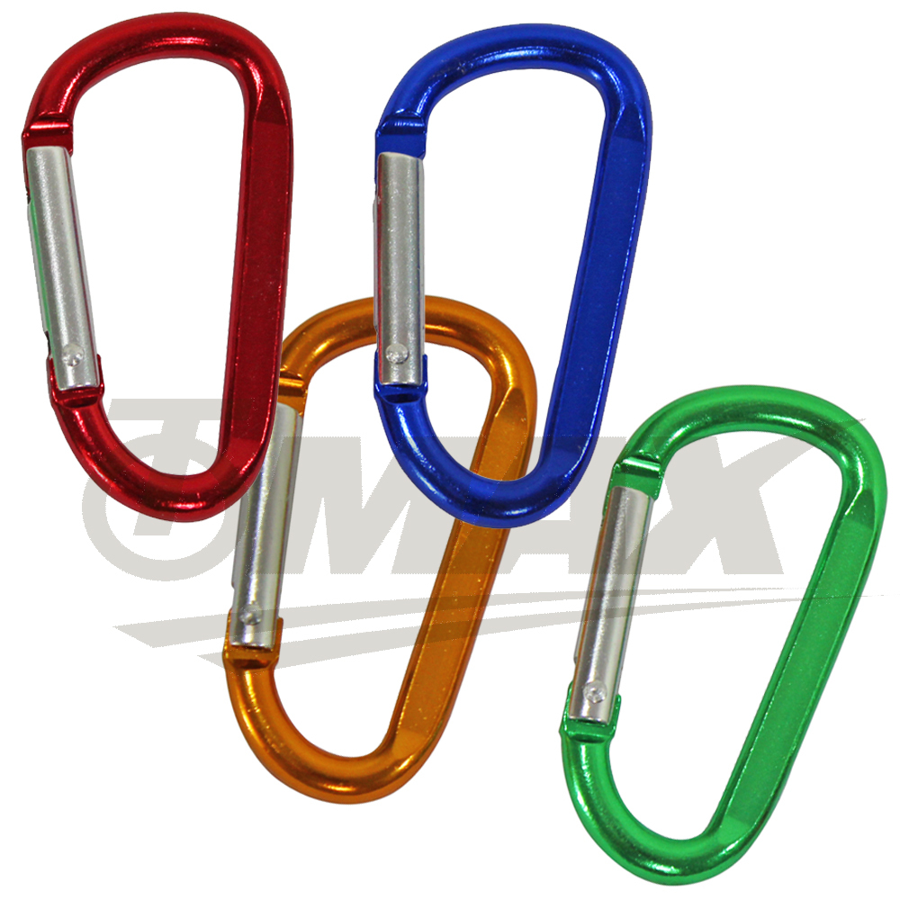 omax多用途鋁合金D型扣環-12入(顏色隨機出貨) 破盤下殺 OMAX歐妹思購物網