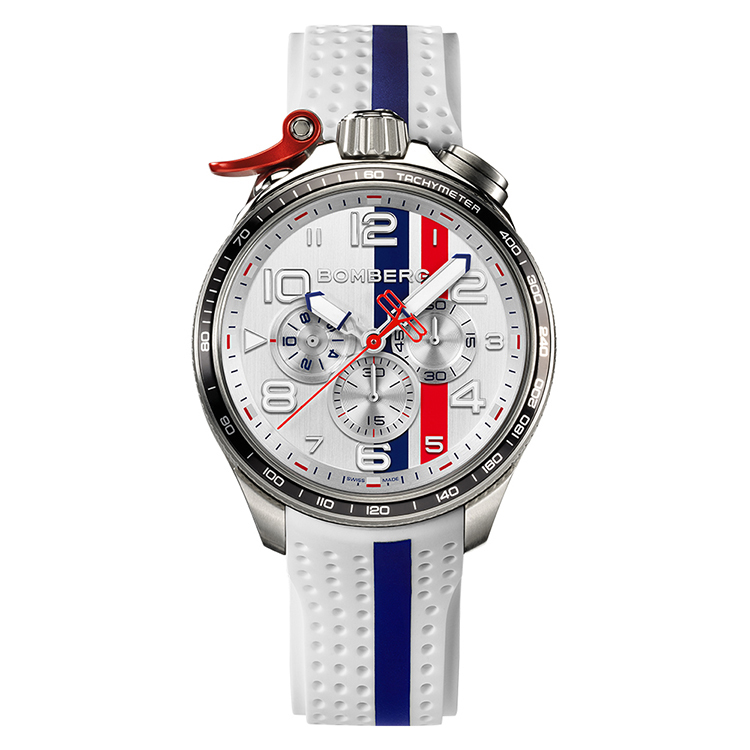 BOLT-68 系列全鋼白面XL復古賽車計時碼錶