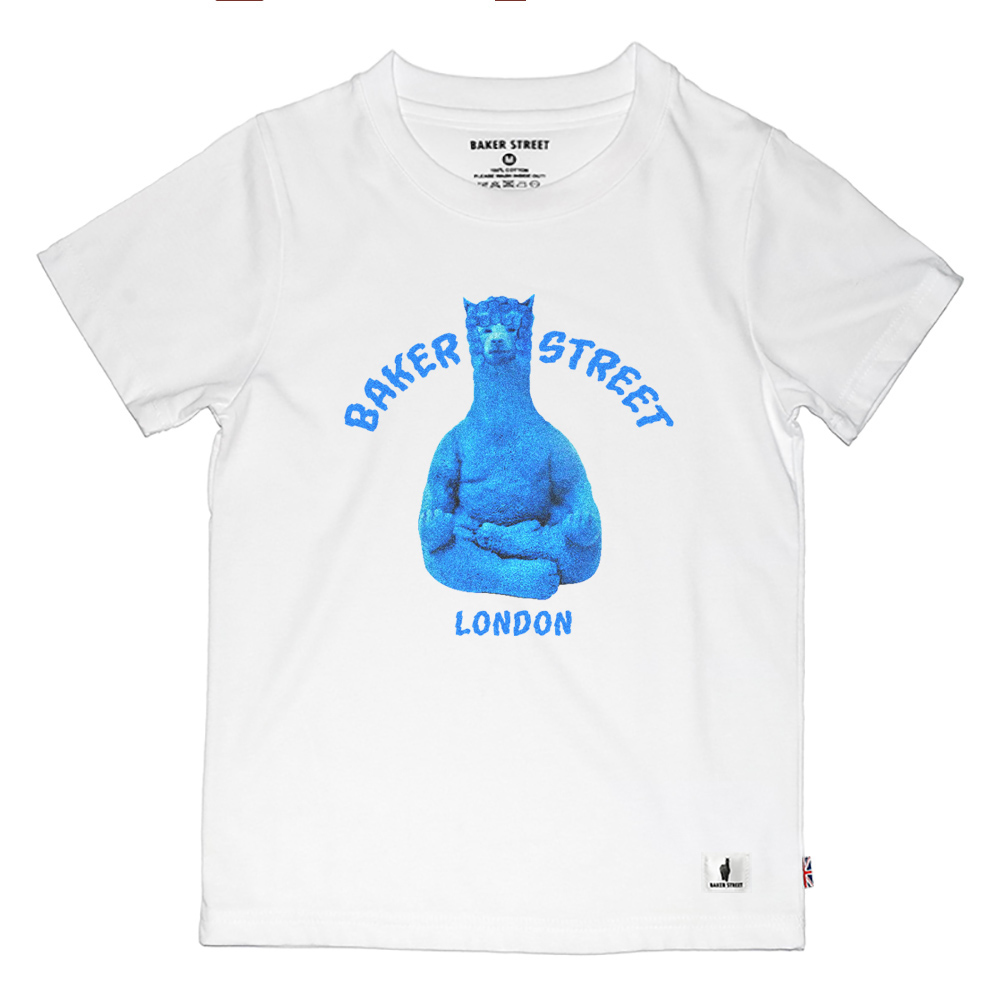 Meditating Alpaca 阿密駝佛A 童裝短袖T恤