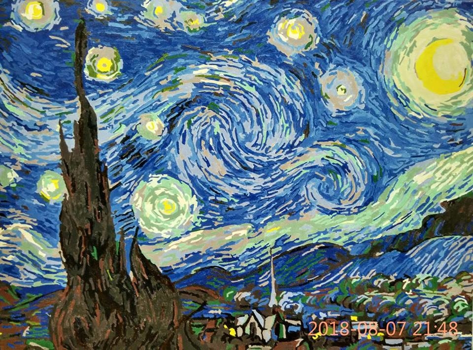 【DT052】梵谷-星空