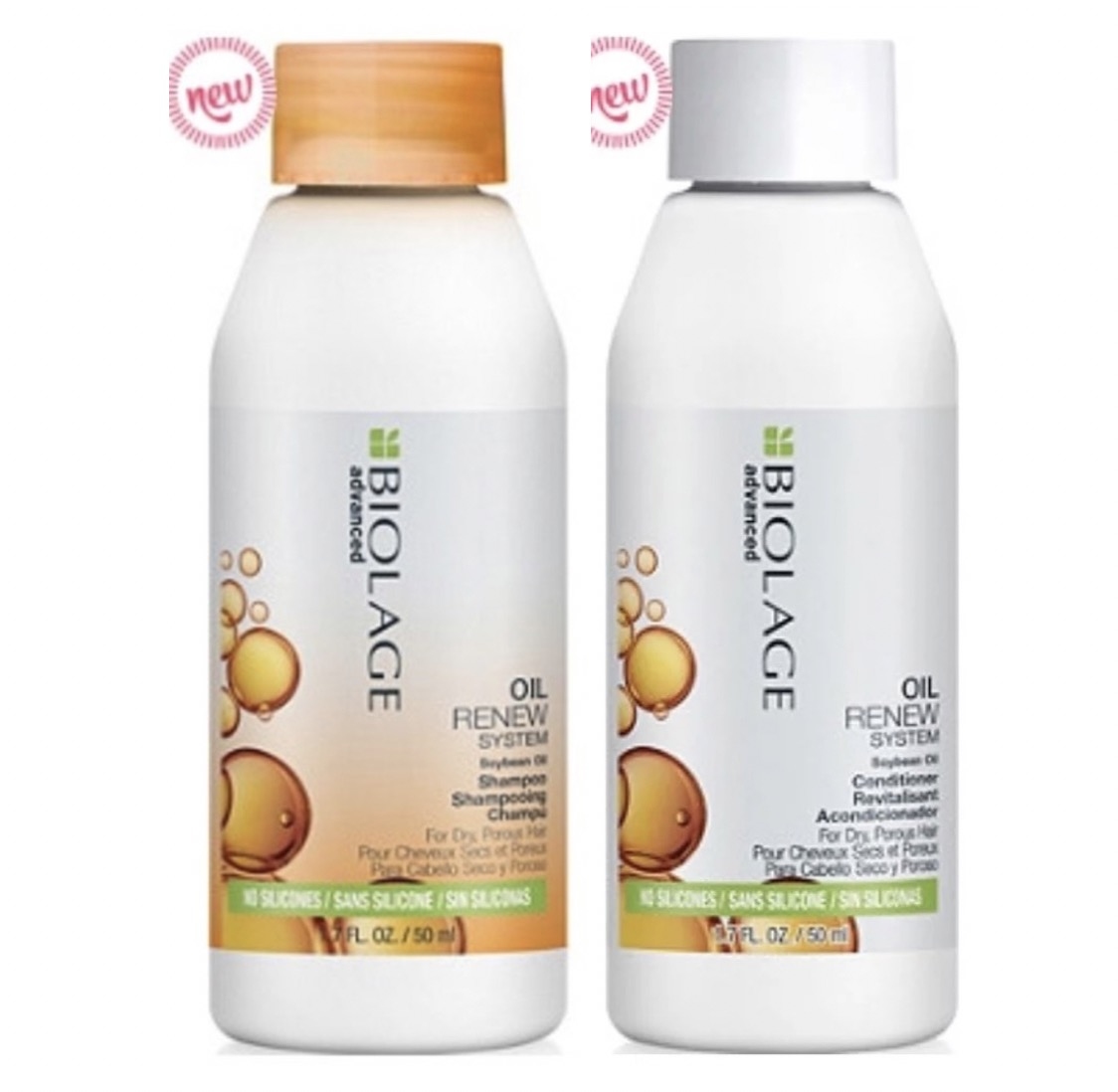 travel size biolage shampoo and conditioner