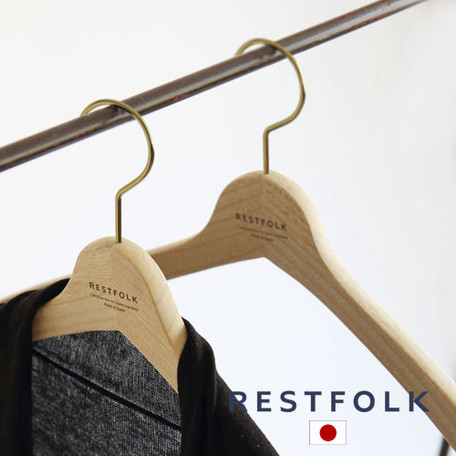 日本製 RESTFOLK 天然樟木衣架 天然殺蟲|除蟲|防霉|除臭不含化學物質