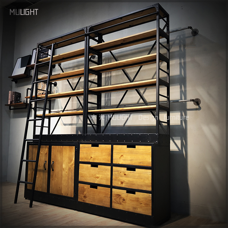 美式復古實木收納架|可訂製