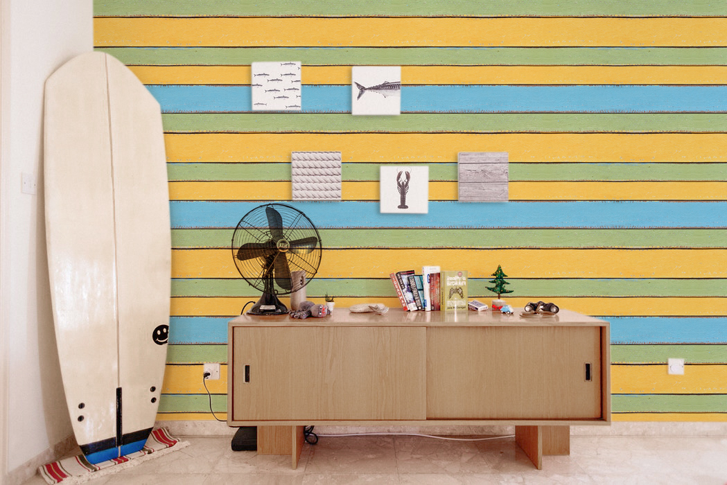 美牆貼貼//西班牙木紋(5/10/20片裝)