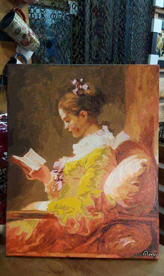 【DT088】福拉哥納爾-讀書的少女