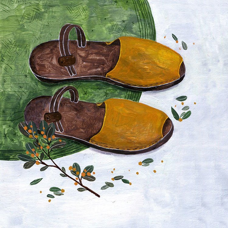 咬一口三穿式真皮涼拖鞋2019新色