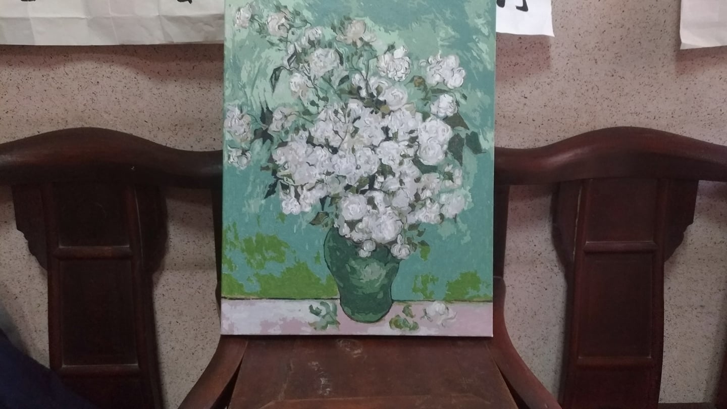 【DT101】梵谷 白玫瑰