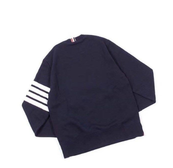 THOM BROWNE 棉圈衛衣 深藍