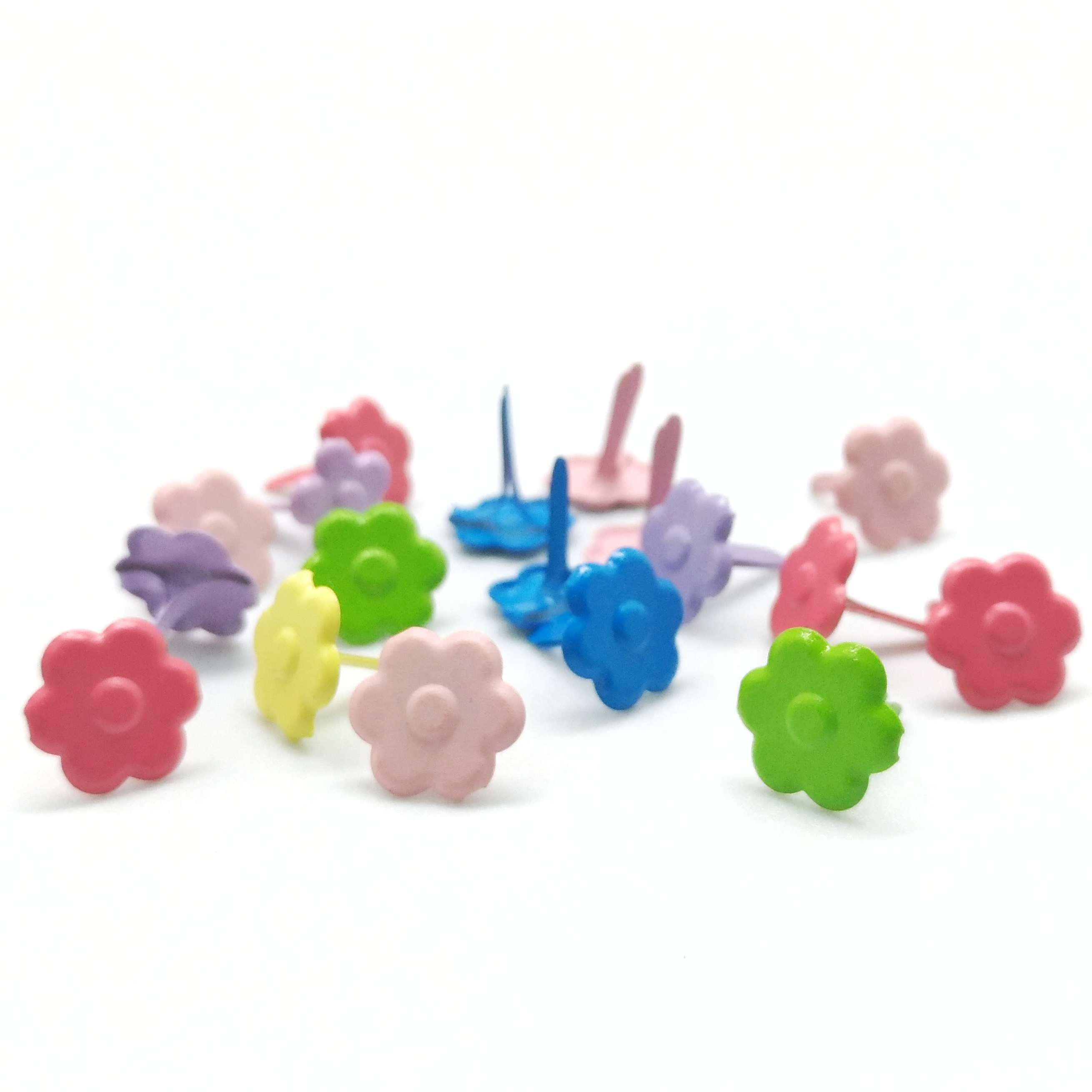 造型兩腳釘 | 小花4 (10mm)  #T9003