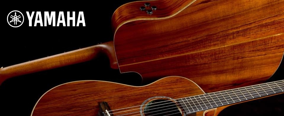 日本yamaha品牌吉他形象照