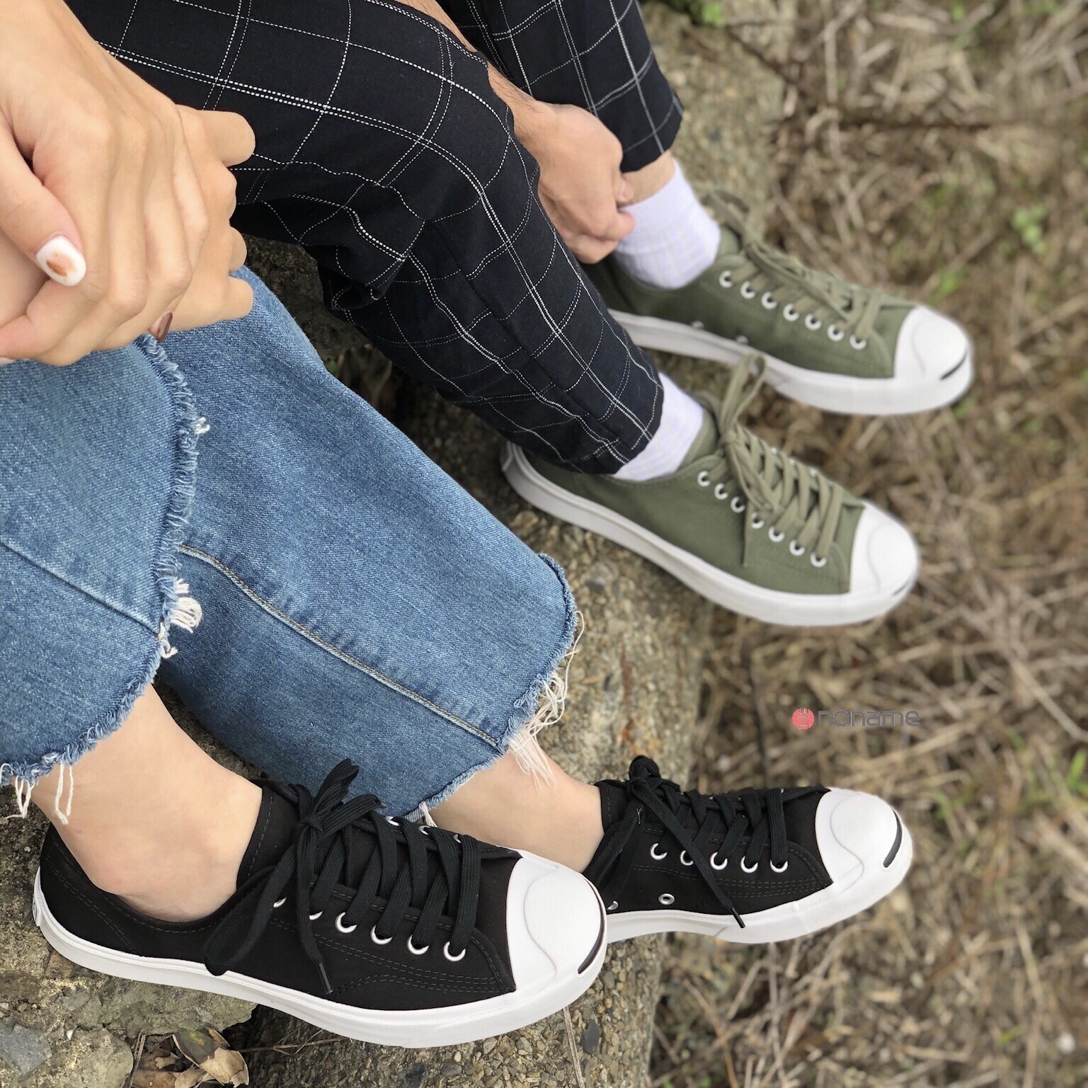 💥出清特價💥 Converse Jack Purcell 開口笑 帆布 低筒 (男女生)