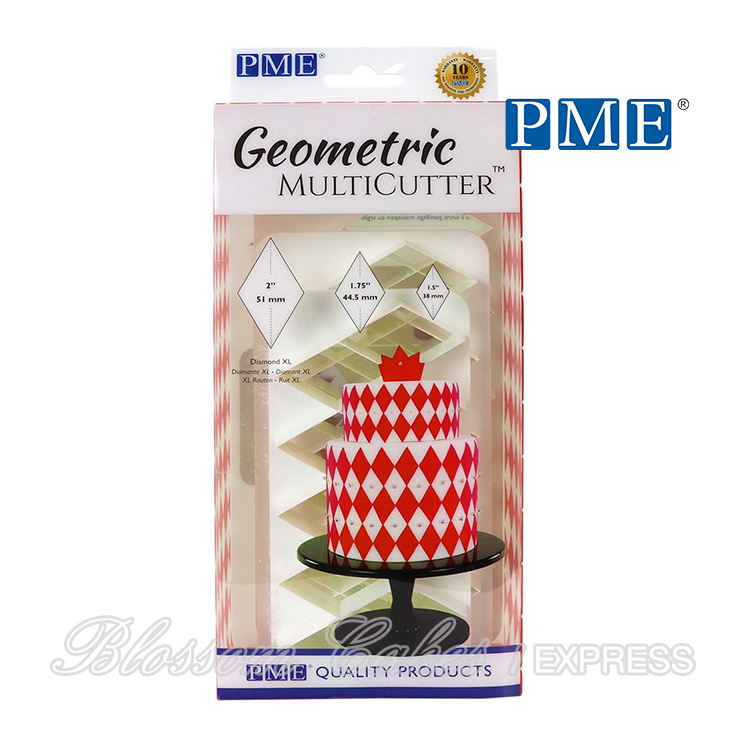 PME Geometric MultiCutters - Diamond XL - S/M/L, Set of 3