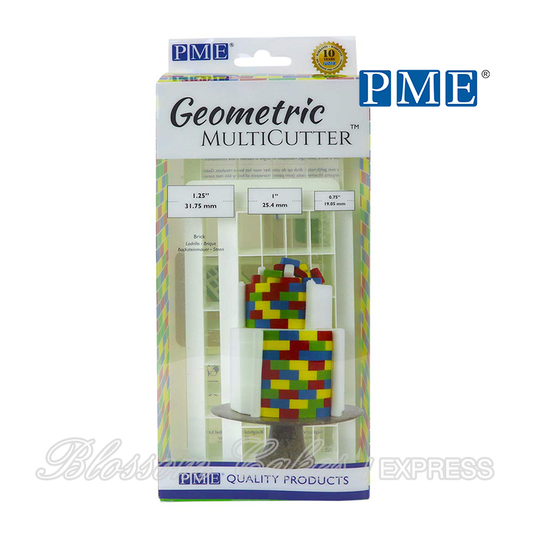 PME Geometric MultiCutters - Brick - S/M/L, Set of 3