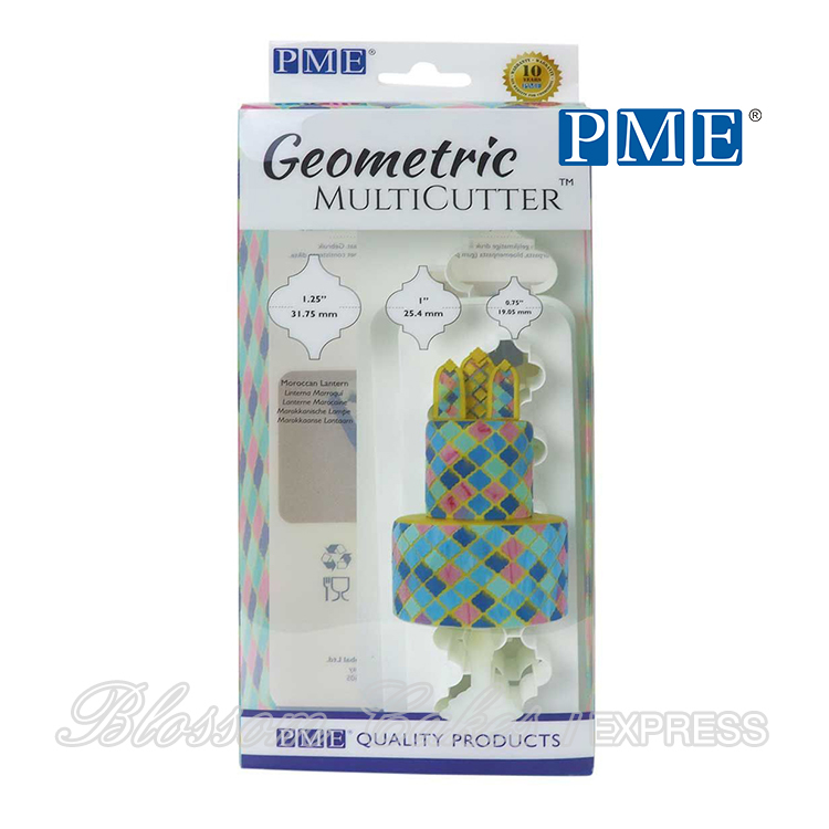 PME Geometric MultiCutters - Moroccan Lantern - S/M/L, Set of 3