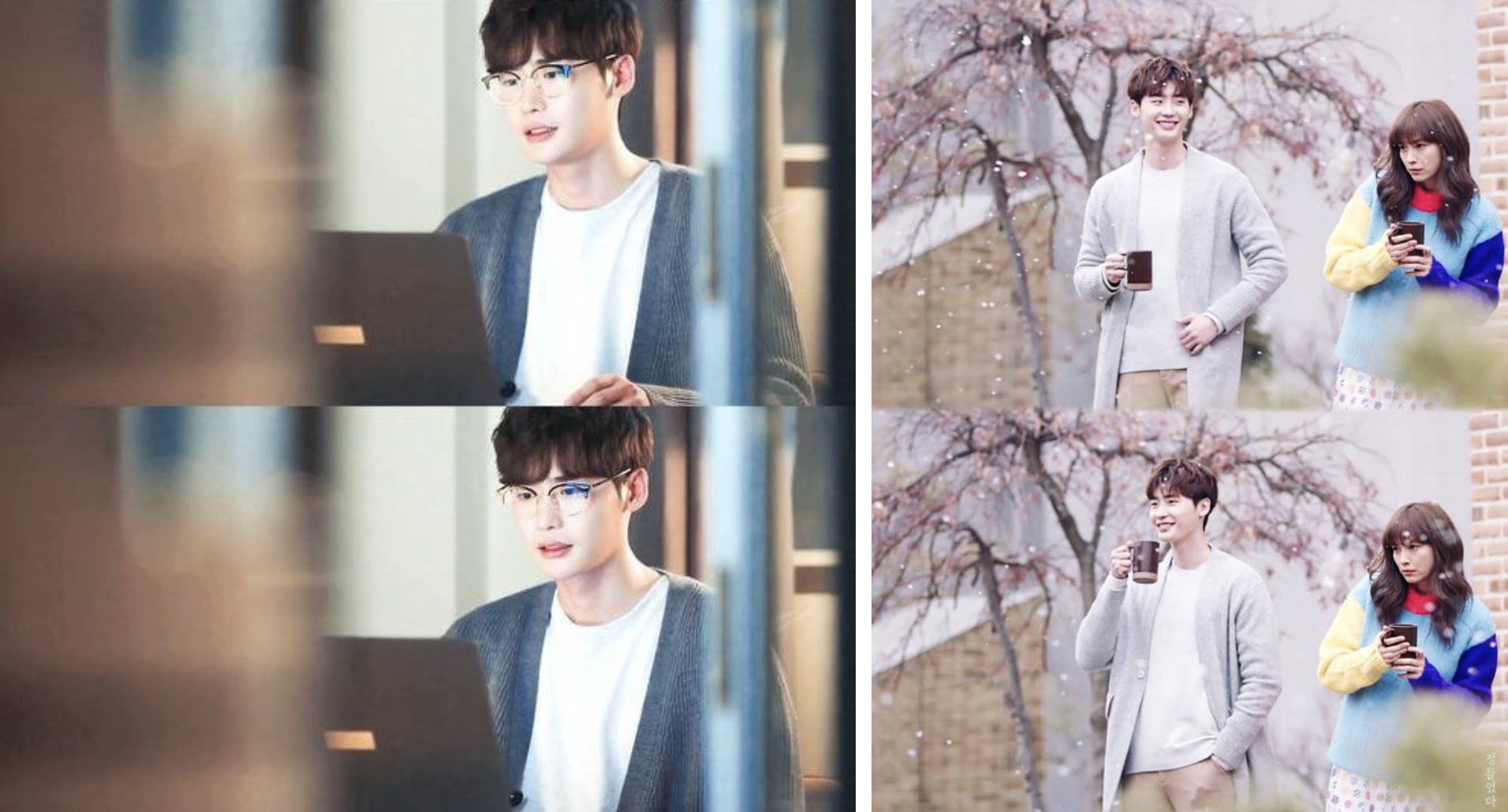 韓劇穿搭,羅曼史是別冊附錄,車恩浩,知性穿搭,知性時尚,車恩浩穿搭,李鐘碩,李奈映,姜丹伊,開襟罩衫,增加知性氣息,知性魅力男,羊毛開襟罩衫