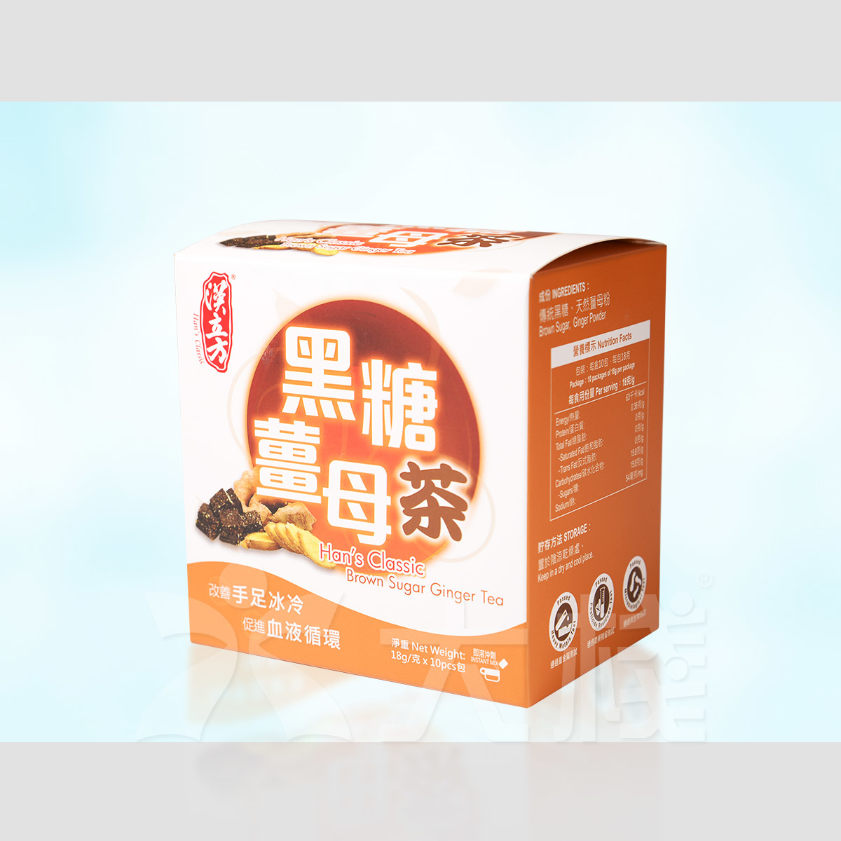 台灣 黑糖薑母茶 (10包)