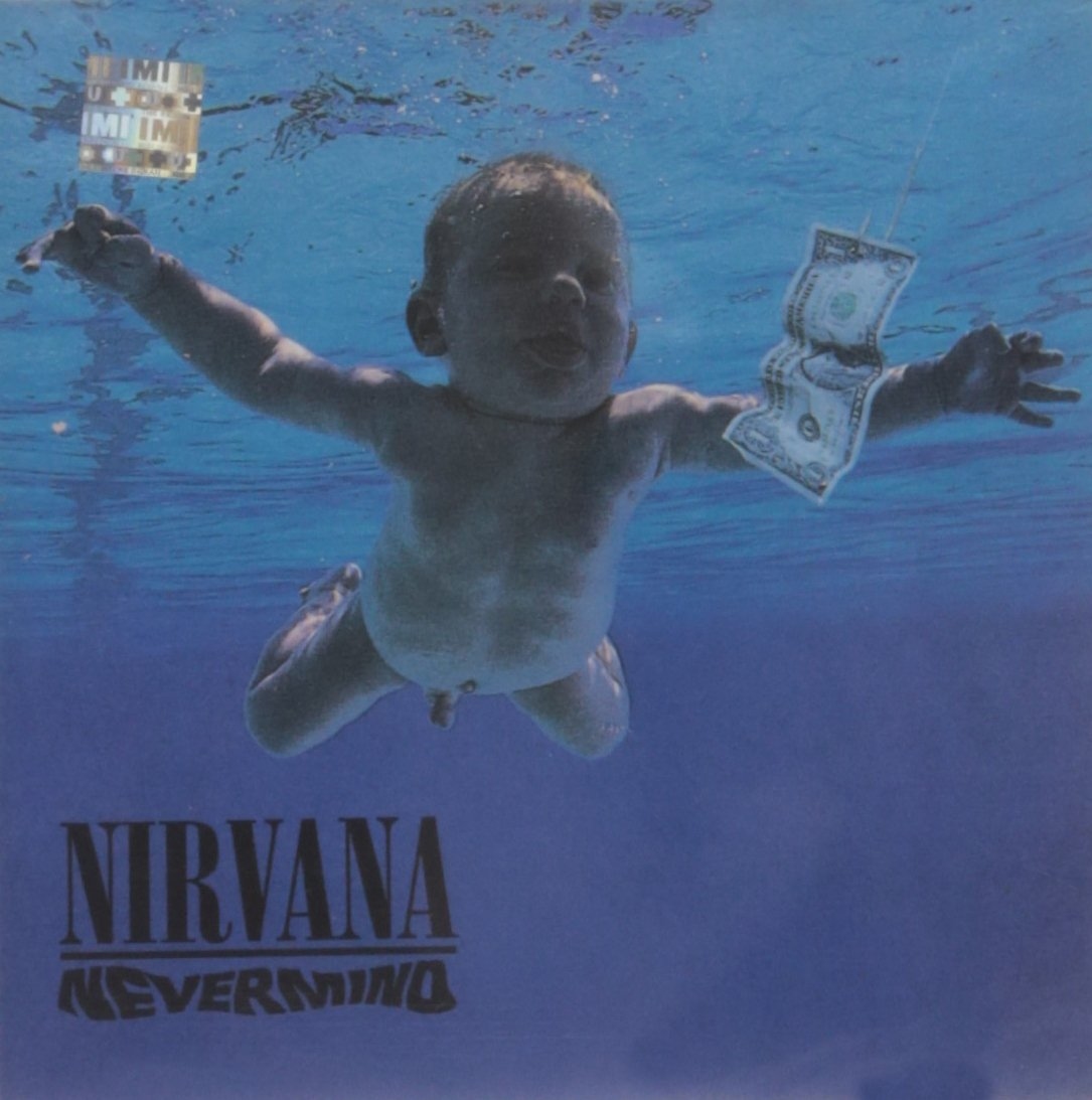 Nirvana 經典搖滾樂團 Nevermind (1991) 原裝黑膠唱片