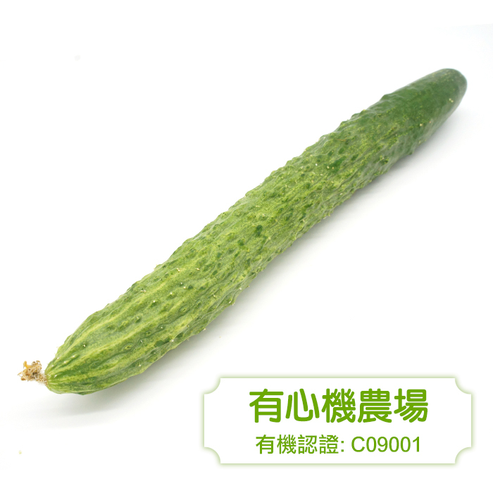 [有心機] 有機長青瓜 300g