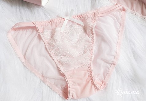 Qmomo【LongVersion】Comfy Lace Pantie (3 Colors)